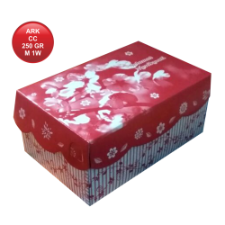 ARK CETAK COATED 250  MERAH 1W